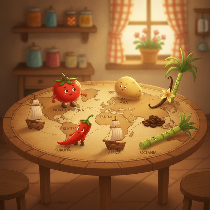 Six Ingredients That Travelled Farther Than You Think