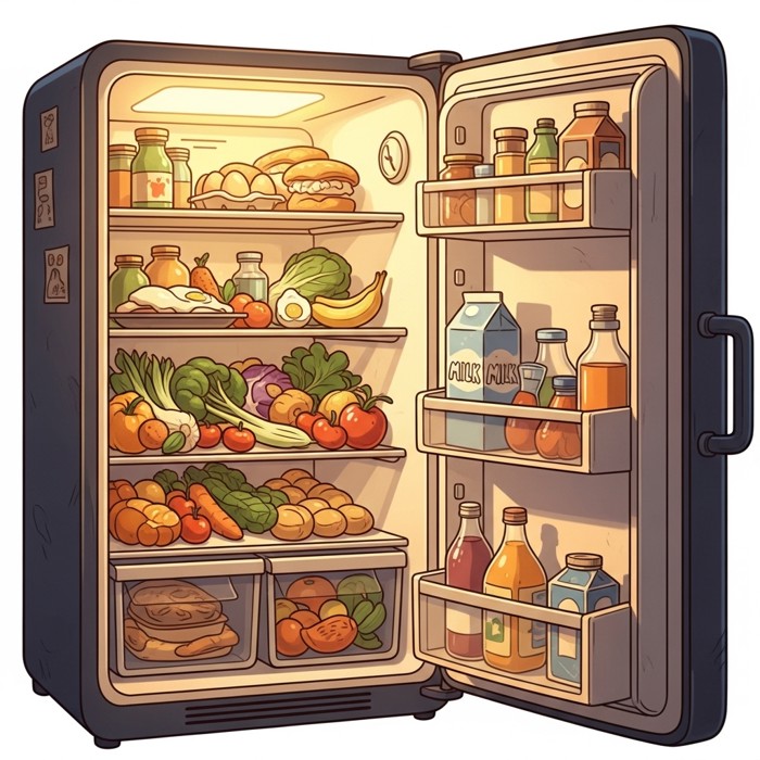 Trong tủ lạnh có gì?