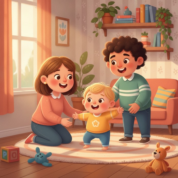 The Baby Learns to Walk