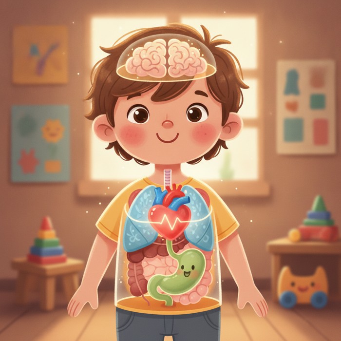 Cơ chế hoạt động của cơ thể, a story about Body Parts