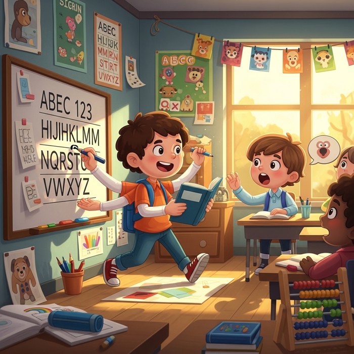 Các bộ phận cơ thể chúng ta sử dụng hàng ngày, a story about Body Parts
