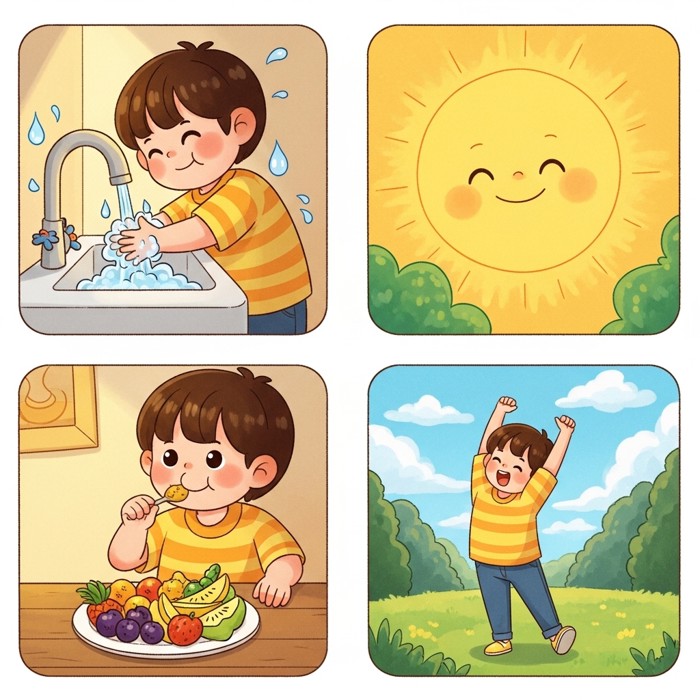 Chăm sóc cơ thể của bạn, a story about Body Parts