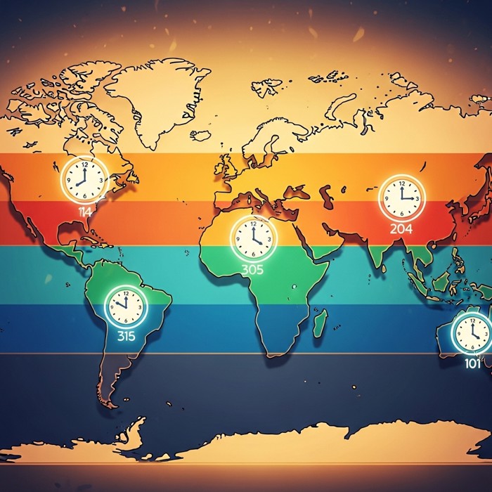 Time Zones Around the World