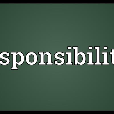 Responsibility