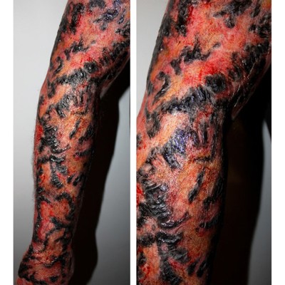 Charred