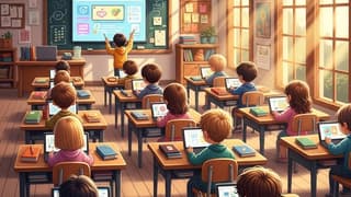Một ngày trong lớp học hiện đại
